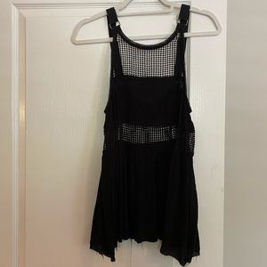 Free People Mesh tank top
